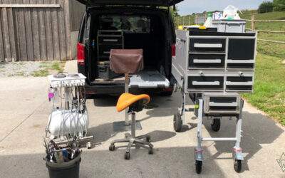 Un nouveau véhicule alloué à la médecine dentaire équine à domicile.
